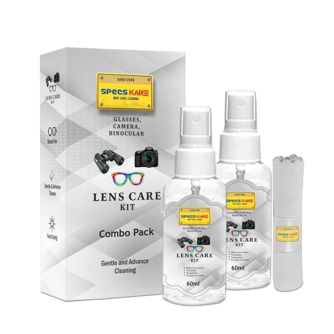 Lens Care Kit - (2 x 50 ml Pack)