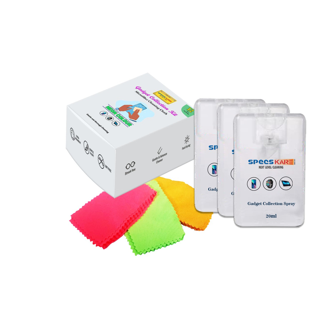 Mobile Cleaning Kit - Neon Collection