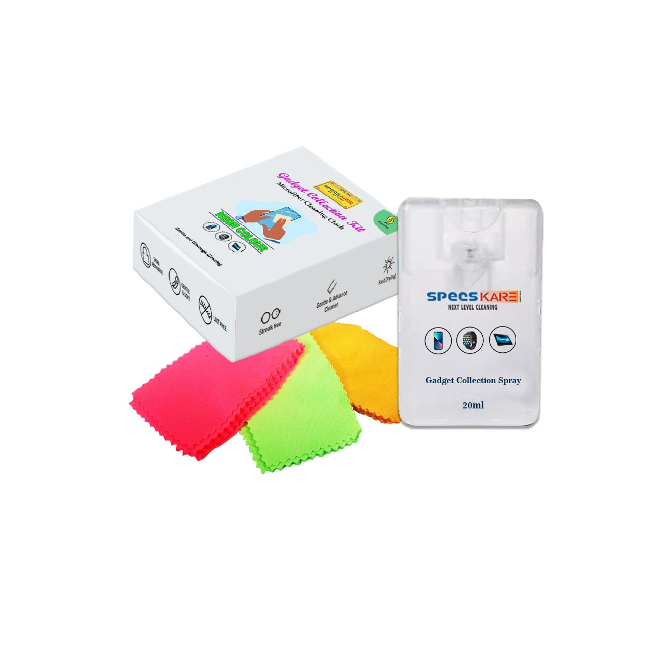 Mobile Cleaning Kit - Neon Collection