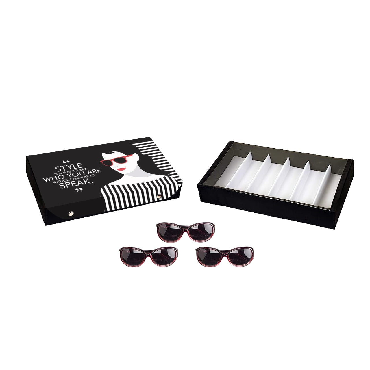 Sunglass Goggles Eyewear Storage Box