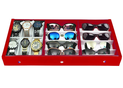 Eyewear Goggles with Watch Storage Box